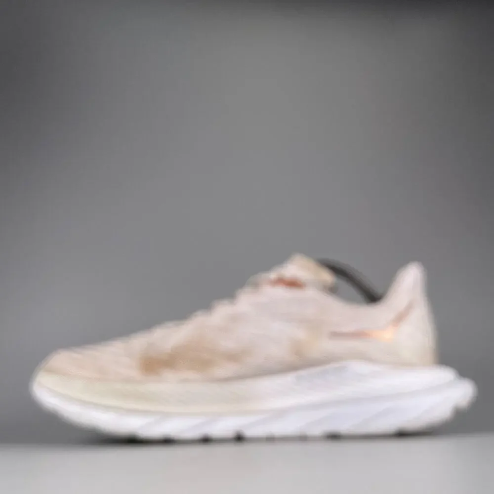 Hoka One One Mach 5 Women's Size 10.5 White Copper Athletic Running Shoe Sneaker